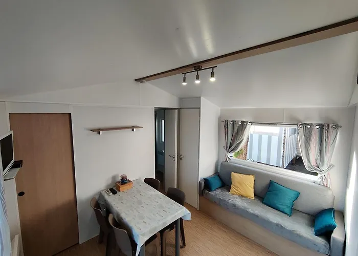 Campsite Mobile 4 Pers Bois Dormant 494 *